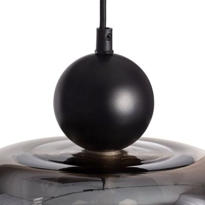 Abruzzo Cartier lampa wisząca 1x10 W przydymiona ABR-LWS-C-CAR