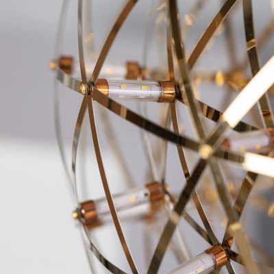 Abruzzo Maestro Sofia lampa wisząca 35W LED złoty ABR-LWS-Z-35W-WW