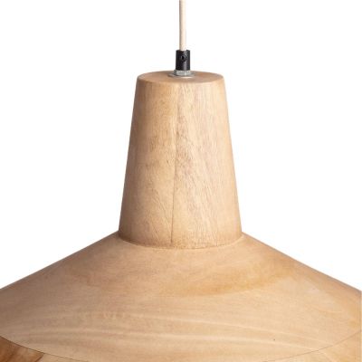 Abruzzo Vattene lampa wisząca 1x40 W drewno ABR-LWV