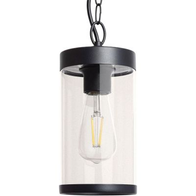 Abruzzo Finto lampa wisząca 1x28 W czarna ABR-LWZIP44-C