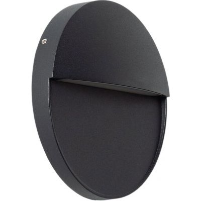 Abruzzo Lunaria lampa przypodłogowa zewnętrzna 1x6 W czarny ABR-LZKO-C