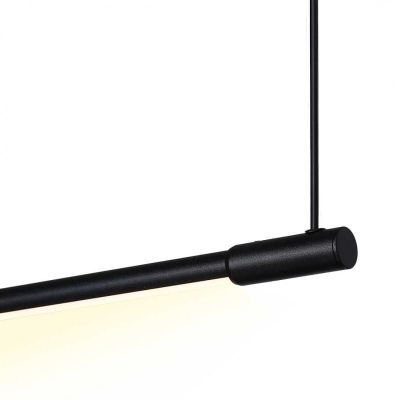 Abruzzo Linea lampa wisząca 1x22 W czarna ABR-ML22W-3000K