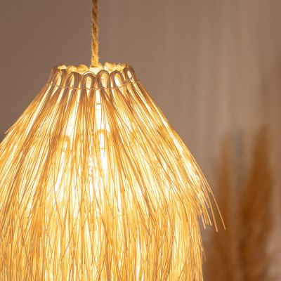 Abruzzo Boho lampa wisząca 1x40 W drewno ABR-NLW33-BH-E27