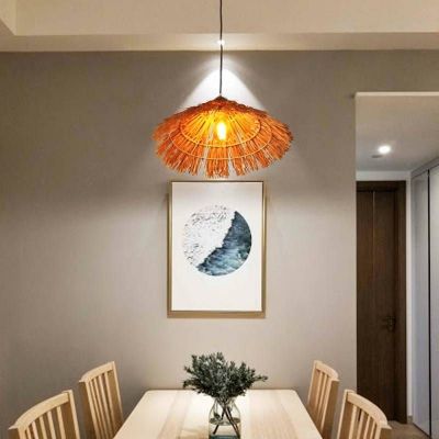 Abruzzo Boho lampa wisząca 1x40 W drewno ABR-NLW37-BH-E27