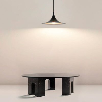 Abruzzo Oslo lampa wisząca 1x20 W czarna ABR-OSLO-B