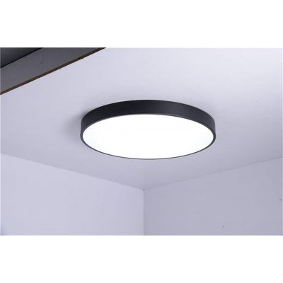 Abruzzo Simplicate Uno plafon 1x19W LED czarny ABR-PLOU-18-IP-C-NW