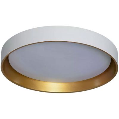 Abruzzo Royal Roma plafon 1x31W LED biały/złoty ABR-PLR-Z-30W-CCT