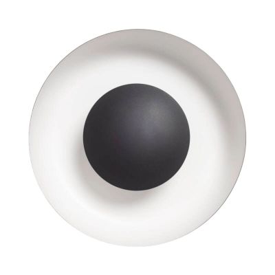 Abruzzo Portafortuna plafon 1x20 W czarny ABR-PPF20W