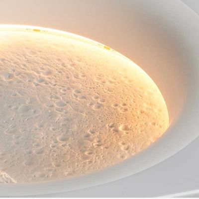 Abruzzo Moon plafon 1x8,5 W biały ABR-PWO-MOON-30CM