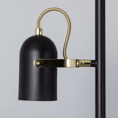 Abruzzo Retro lampa stojąca 3x20 W czarna ABR-RRC-C-3XE14