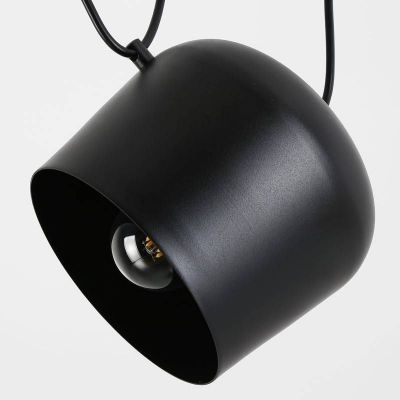 Abruzzo Spider lampa wisząca 3x30 W czarna ABR-SHIL-E27