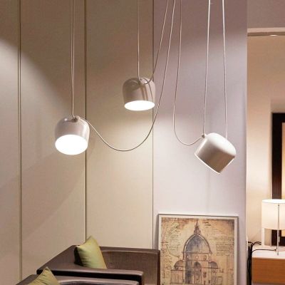 Abruzzo Spider lampa wisząca 3x20 W biała ABR-SHIL-E27-W