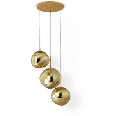 Abruzzo Sfero lampa wisząca 3x20 W złota ABR-Z3G-E27