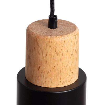 Abruzzo Vita lampa wisząca 1x20 W czarna ABR-ZE27-VITA-C