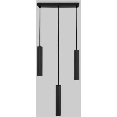 Abruzzo Spoti lampa wisząca 3x20 W czarna ABR-ZLW3T-C