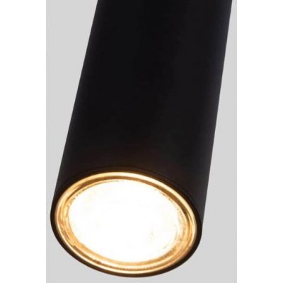 Abruzzo Spoti lampa wisząca 4x20 W czarna ABR-ZLW4T-C