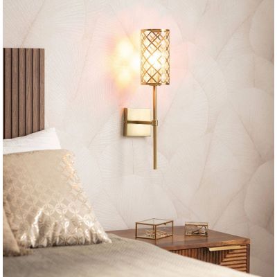 Abruzzo Gambit kinkiet 1x40 W złoty ABR-GAMBIT