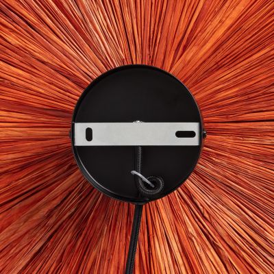 Abruzzo Boho kinkiet 1x20 W czarny-brązowy ABR-KBTK-B