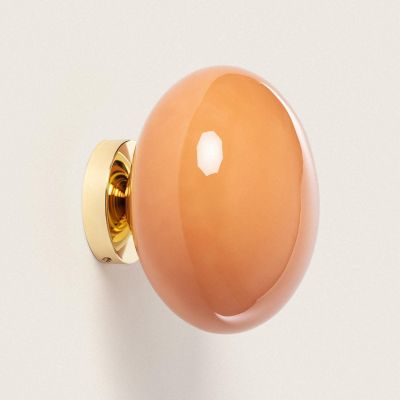 Abruzzo Sfero kinkiet 1x20 W złoty-pomarańczowy ABR-KCRS