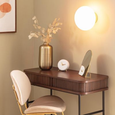 Abruzzo Sfero kinkiet 1x20 W złoty-pomarańczowy ABR-KCRS