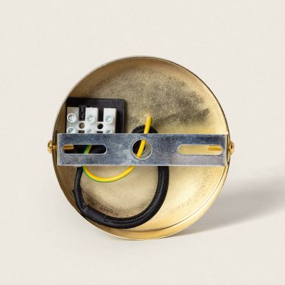 Abruzzo Koloreno lampa wisząca 1x20 W złota-czerwona ABR-KOLO1-C