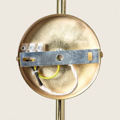 Abruzzo Koloreno kinkiet 1x20 W złoty-czerwony ABR-KOLOK-C