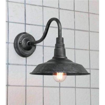 Abruzzo Retro kinkiet 1x20 W szary ABR-KRI-E27-G