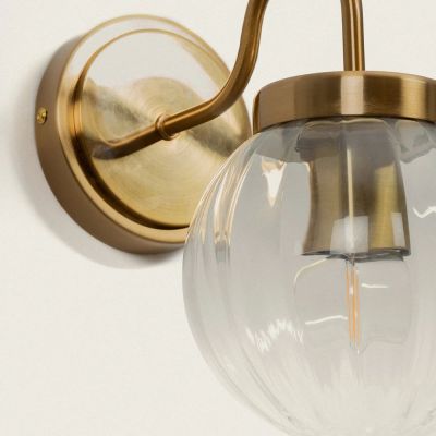 Abruzzo Librio Simone kinkiet 1x40 W złoty ABR-KZS-E27