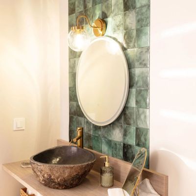 Abruzzo Librio Simone kinkiet 1x40 W złoty ABR-KZS-E27