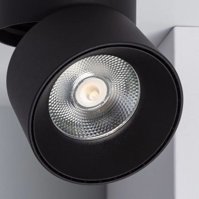 Abruzzo Estetica LED Romeo lampa podsufitowa 1x30 W LED czarny ABR-LPR-30W-C-NW