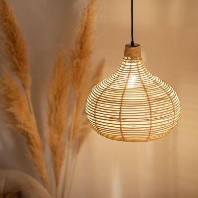 Abruzzo Boho Lidia lampa wisząca 1x40 W brązowy ABR-LW16-BH-E27