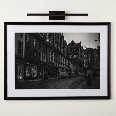 Abruzzo DaVinci kinkiet 1x2 W czarny ABR-OKL2-C