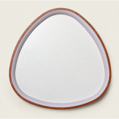 Abruzzo Gipo plafon 1x30 W biały-drewno ABR-PLAG60-D