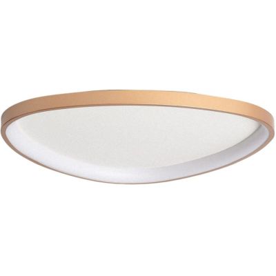 Abruzzo Gipo plafon 1x30 W biały-złoty ABR-PLAG60-G