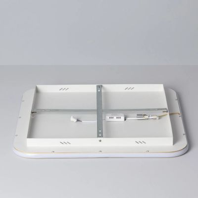 Abruzzo Cerchio Angelo plafon 1x40 W biały/złoty ABR-PLK-40W-60CM-CCT