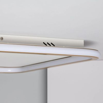 Abruzzo Cerchio Angelo plafon 1x40 W biały/złoty ABR-PLK-40W-60CM-CCT