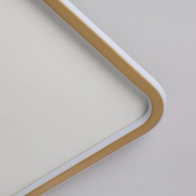 Abruzzo Cerchio Angelo plafon 1x40 W biały/złoty ABR-PLK-40W-60CM-CCT