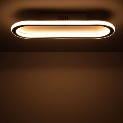 Abruzzo Cerchio Angelo lampa podsufitowa 1x25 W LED biały/złoty ABR-PLKO-25W-40CM-CCT