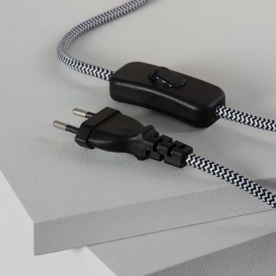 Abruzzo Meblo lampa stojąca 1x12 W biała-złota-drewno-marmur ABR-SLMEBLO-G9