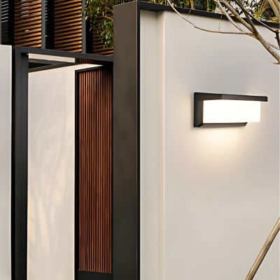 Abigali Frizer1 kinkiet zewnętrzny 1x18 W czarny-mleczny LZFRIZ1