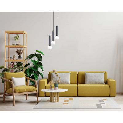 Italux Filano lampa wisząca 3x5 W czarna PND-33574-3-BK