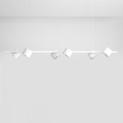 Aldex Bot 6 lampa wisząca 6x35W biała 1046K