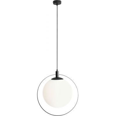 Aldex Aura lampa wisząca 1x60W czarna/biała 1049G1