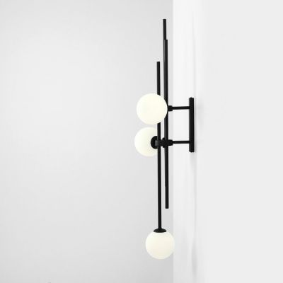 Aldex Harmony kinkiet 3x40W czarny/biały 1073Y1