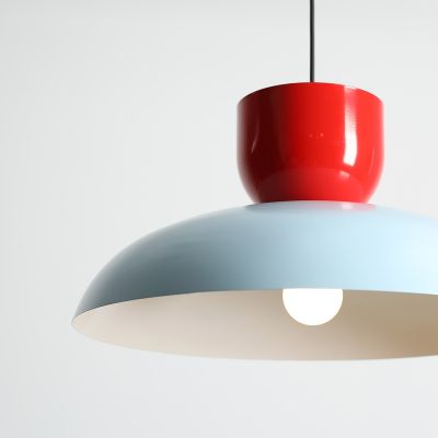 Aldex Ella lampa wisząca 1x15 W dark baby blue/red chilli 1144G29_19_C