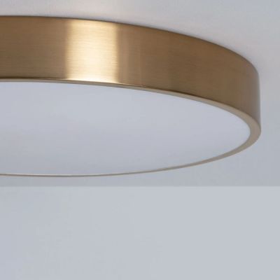 Abruzzo Cerchio Angelo plafon 1x18 W LED biały/złoty ABR-PLO-Z-18W-CCT