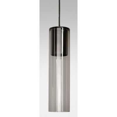 Aqform Modern Glass TP lampa wisząca 1x50W czarna struktura 50470-0000-U8-PH-12