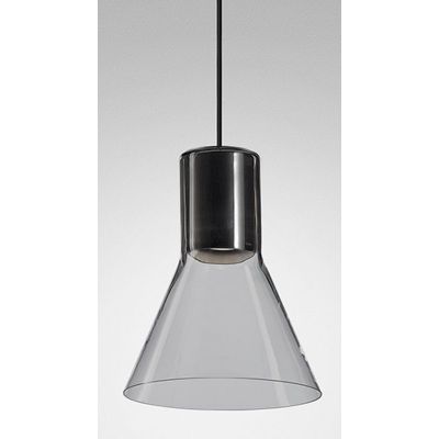 Aqform Modern Glass TP lampa wisząca 1x50W czarna struktura 50471-0000-U8-PH-12