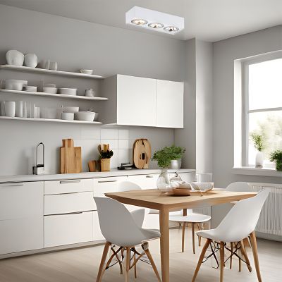 Argon Rodos lampa podsufitowa 3x6W biały 1088