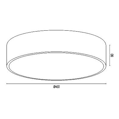 Argon Darling plafon 3x15W biały 1188